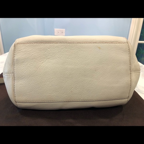 Kate Spade White Leather Shoulder/Crossbody Bag - Picture 5 of 8